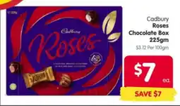 Spar Cadbury Roses Chocolate Box offer