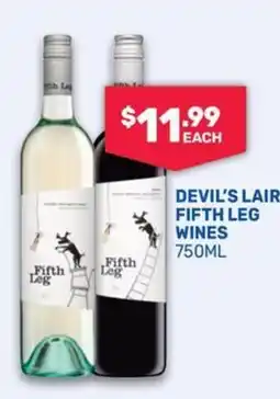 Bottlemart Devil's Lair Fifth Leg Wines offer