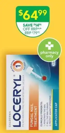 Terry White Loceryl fungal nail treatment offer