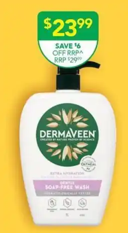 Terry White DermaVeen Gentle Soap-Free Wash offer