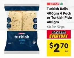 Spar Cranes Turkish Rolls offer