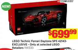 Mr Toys LEGO Technic Ferrari Daytona SP3 offer