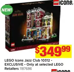 Mr Toys LEGO Icons Jazz Club 10312 offer