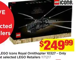 Mr Toys LEGO Icons Royal Ornithopter offer