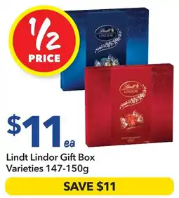Ritchies Lindt Lindor Gift Box Varieties offer