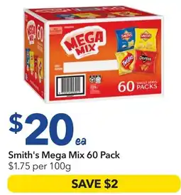 Ritchies Smith's Mega Mix offer