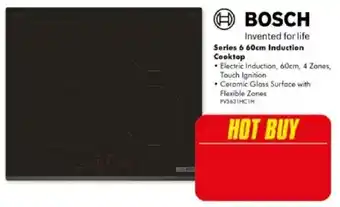 The Good Guys Bosch Series 6 60cm Induction Cooktop offer