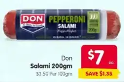 Spar Don Salami offer