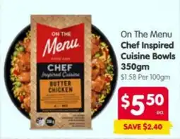 Spar On The Menu Chef Inspired Cuisine Butter Chicken offer