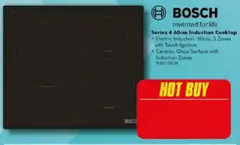 The Good Guys Bosch Series 4 60cm Induction Cooktop offer