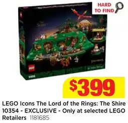 Mr Toys LEGO Icons The Lord of the Rings: The Shire offer