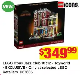 Mr Toys LEGO Icons Jazz Club 10312 offer