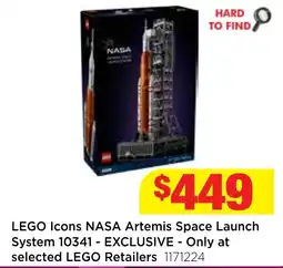 Mr Toys LEGO Icons NASA Artemis Space Launch System 10341 offer