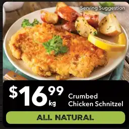 Ritchies Crumbed Chicken Schnitzel offer