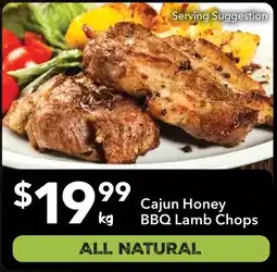 Ritchies Cajun Honey BBQ Lamb Chops offer