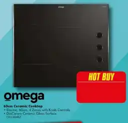 The Good Guys Omega 60cm Ceramic Cooktop offer