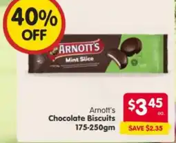 Spar Arnott's Chocolate Biscuits offer