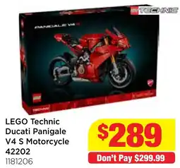 Mr Toys LEGO Technic Ducati Panigale V4 S Motorcycle offer