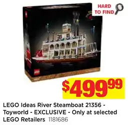 Mr Toys LEGO Ideas River Steamboat 21356 offer