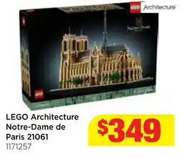 Mr Toys LEGO Architecture Notre-Dame de Paris 21061 offer