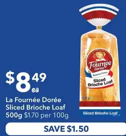 Ritchies La Fournee Doree Sliced Brioche Loaf offer