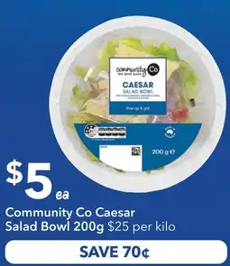 Ritchies Community Co Caesar Salad Bowl offer