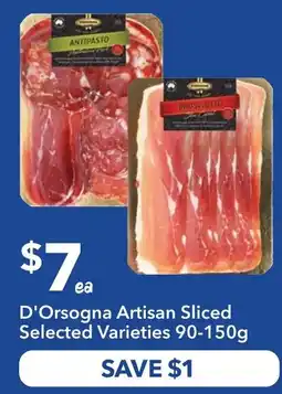 Ritchies D'Orsogna Artisan Sliced Selected Varieties offer