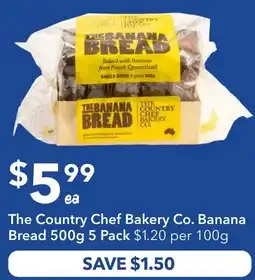 Ritchies The Country Chef Bakery Co. Banana Bread offer
