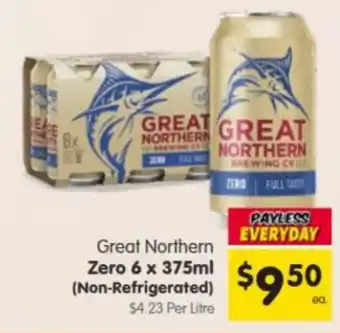 Spar Great Northern Zero offer