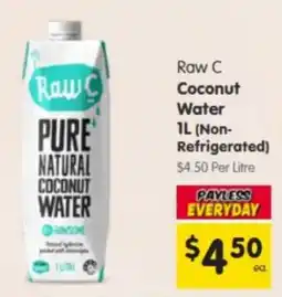 Spar Raw C Coconut Water offer