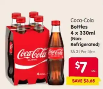 Spar Coca-Cola Bottles offer