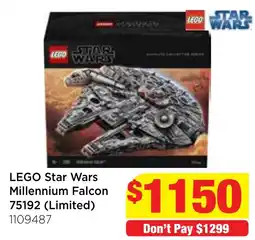 Mr Toys LEGO Star Wars Millennium Falcon offer