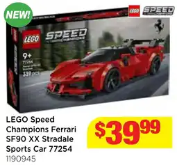 Mr Toys LEGO Speed Champions Ferrari SF90 XX Stradale Sports Car 77254 offer