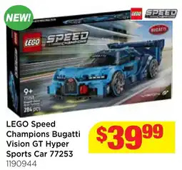 Mr Toys LEGO Speed Champions Bugatti Vision GT Hyper Sports Car offer