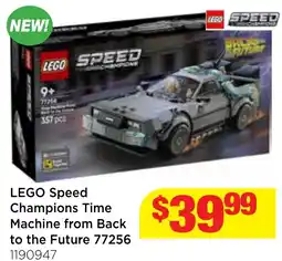 Mr Toys LEGO Speed Champions Time Machine from Back to the Future 77256 offer