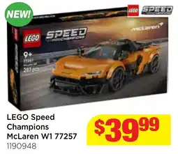 Mr Toys LEGO Speed Champions McLaren W1 77257 offer