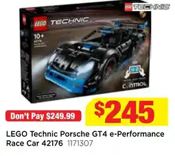 Mr Toys LEGO Technic Porsche GT4 e-Performance Race Car offer