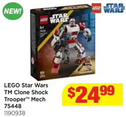 Mr Toys LEGO Star Wars TM Clone Shock Trooper™ Mech offer