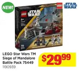 Mr Toys LEGO Star Wars TM Siege of Mandalore Battle Pack offer