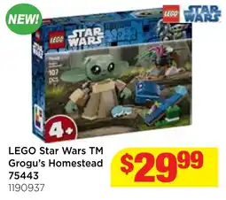 Mr Toys LEGO Star Wars TM Grogu's Homestead offer