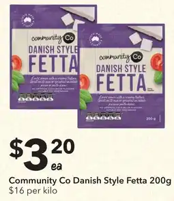 Ritchies Community Co Danish Style Fetta offer