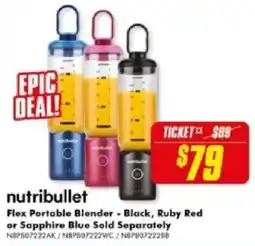 The Good Guys nutribullet Flex Portable Blender offer