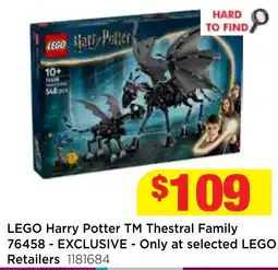Mr Toys LEGO Harry Potter TM Thestral Family offer