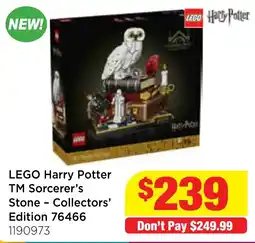 Mr Toys LEGO Harry Potter TM Sorcerer's Stone - Collectors' Edition 76466 offer