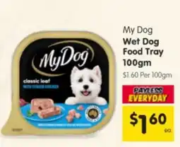 Spar My Dog Wet Dog Food Tray offer