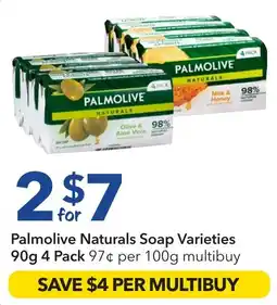 Ritchies Palmolive Naturals Soap Varieties offer