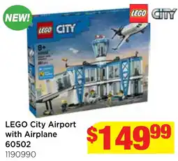 Mr Toys LEGO City Airport with Airplane offer