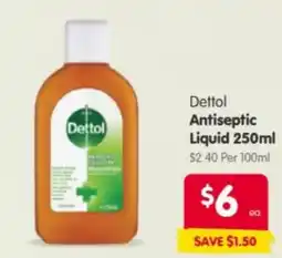 Spar Dettol Antiseptic Liquid offer