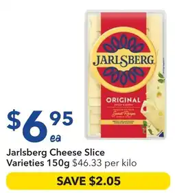 Ritchies Jarlsberg Cheese Slice Varieties offer
