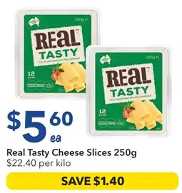 Ritchies Real Tasty Cheese Slices offer